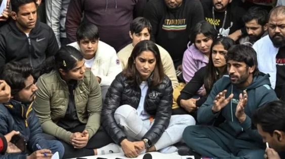 Vinesh Phogat protest