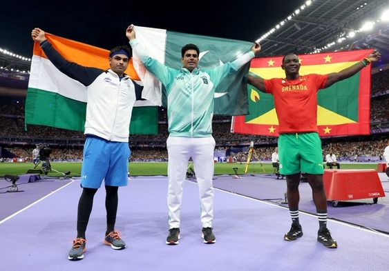 Nadeem Arshad gold at paris olympics